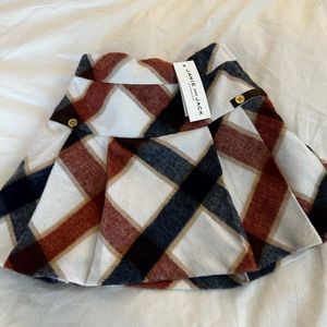 NWT Janie & Jack girls fleece skirt size 6